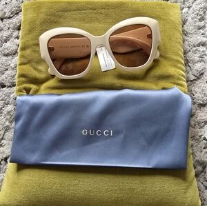 Gucci Beige Sunglasses